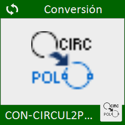 Convierte entidades de circulos en polilineas.