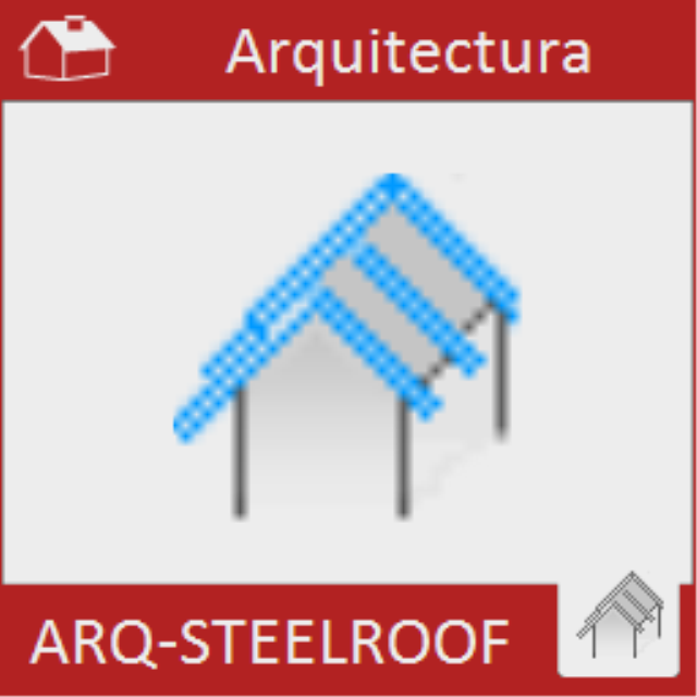 Estructura metálicas para tejados.