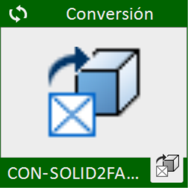Convierte entidades de SOLIDOS a 3DCARA/3DFACE.