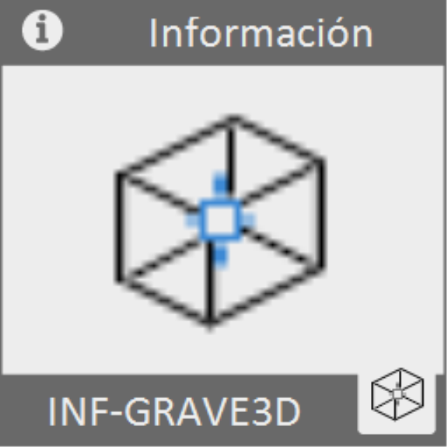 Calcula y marca el centro de gravedad de una entidad de 3DSOLID.