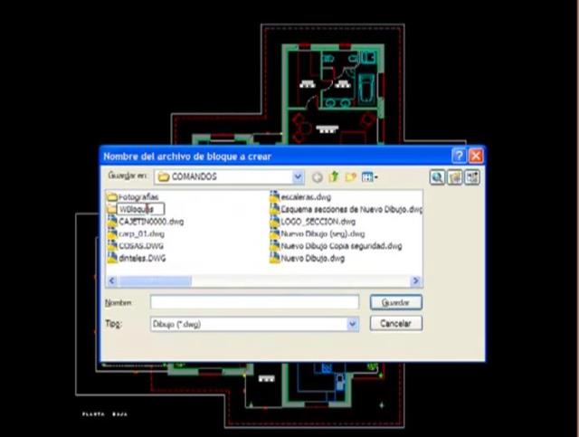 Crea múltiples bloques enviándolos todos al directorio y con el nombre deseado por el usuario.