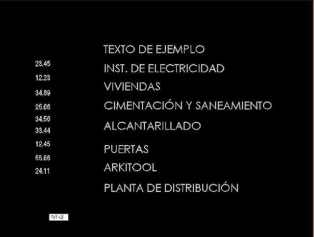Ordena los textos seleccionados alfabética o numéricamente.