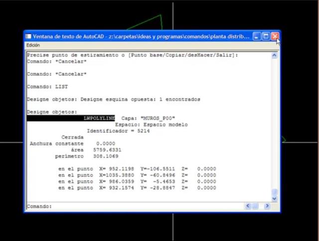 Convierte polilíneas de bajo peso (LWPOLYLINE) en polilíneas de peso (POLYLINE).