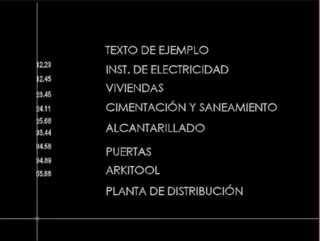 Ordena los textos seleccionados alfabética o numéricamente.