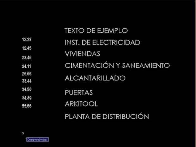 Ordena los textos seleccionados alfabética o numéricamente.